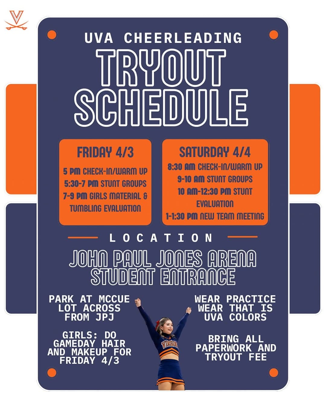 Post 9 by Virginia Cheerleading on Instagram (image)