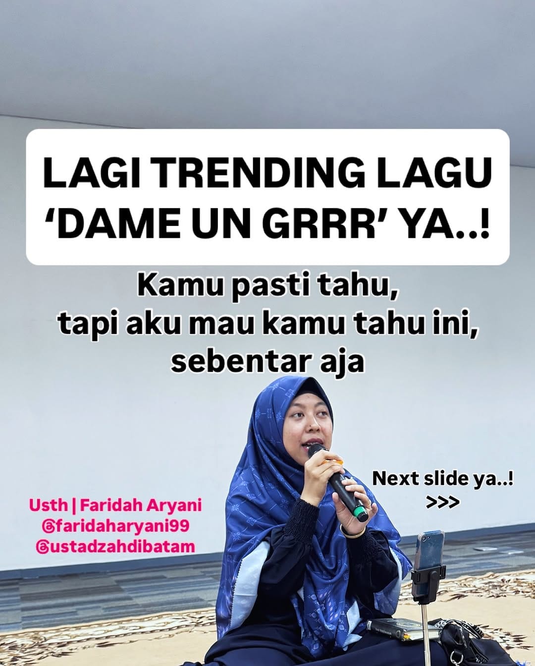 Post 9 by Faridah Aryani | Pembicara/Pemateri Kajian on Instagram (carousel)