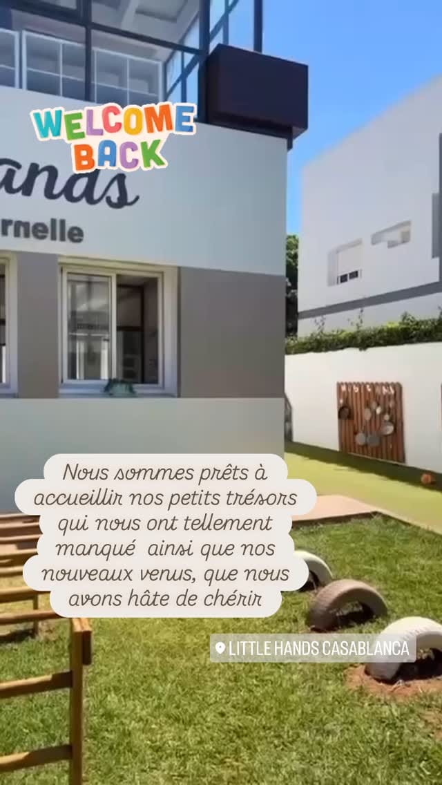 Post 9 by Crèche Maternelle Little hands on Instagram (video)