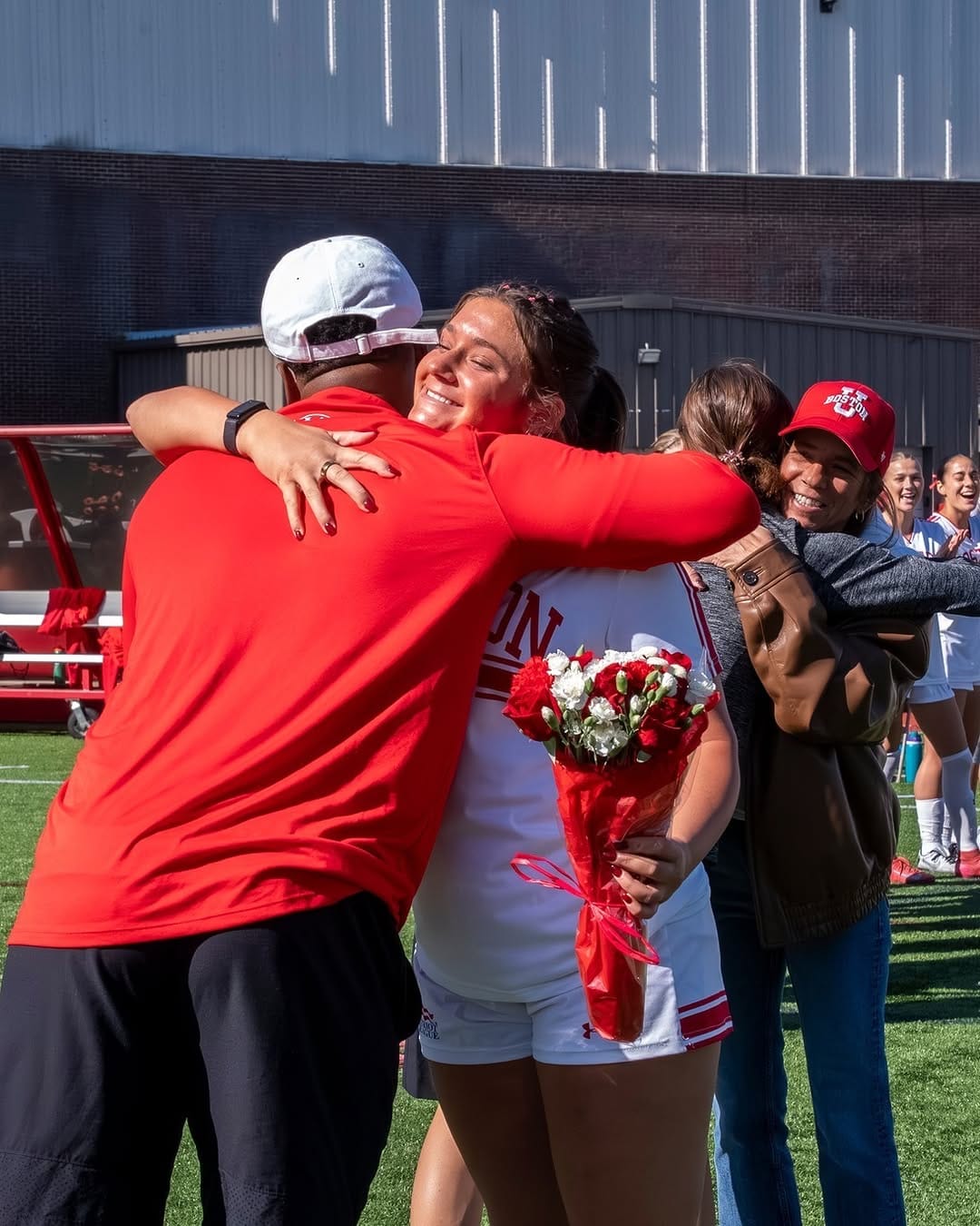 Post 1 by BU Women's Soccer on Instagram (carousel)