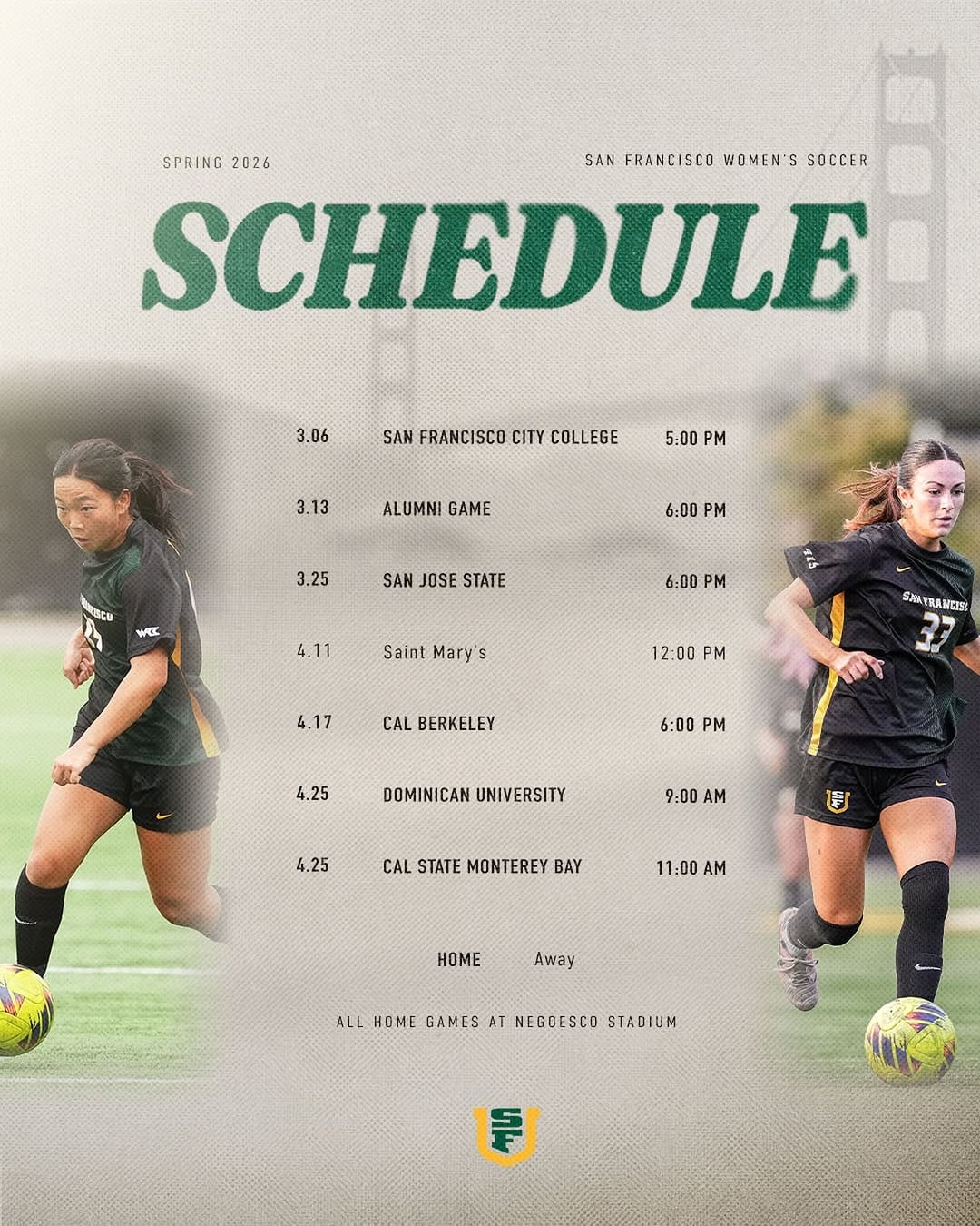 Post 7 by San Francisco Women’s Soccer on Instagram (image)