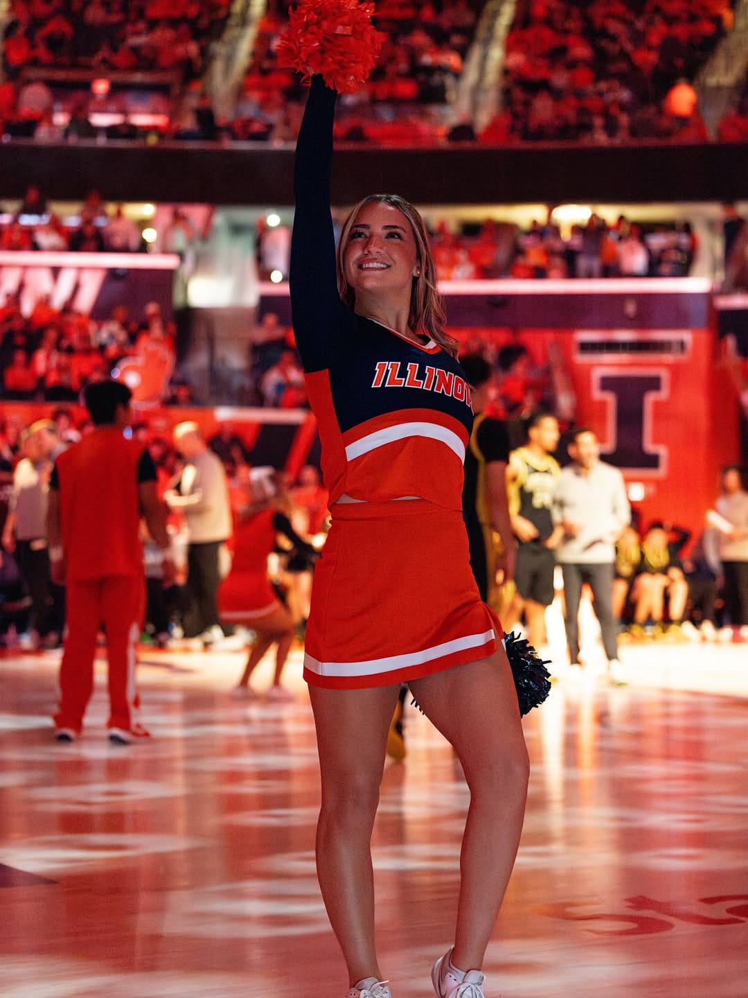 Post 8 by Illinois Cheerleading on Instagram (image)