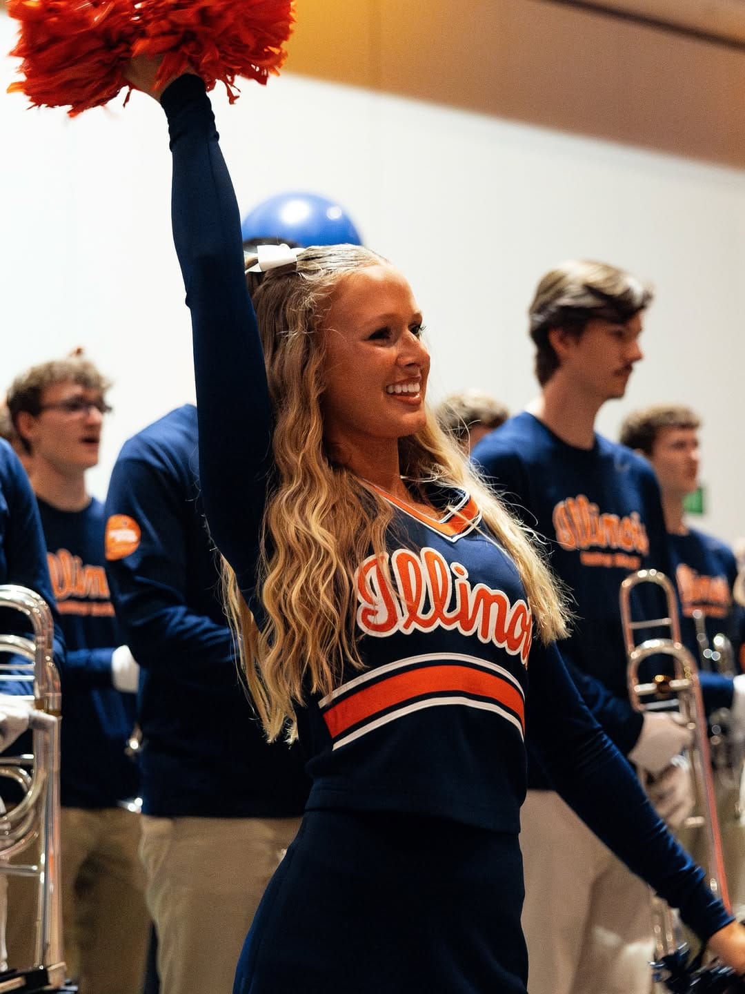 Post 5 by Illinois Cheerleading on Instagram (image)