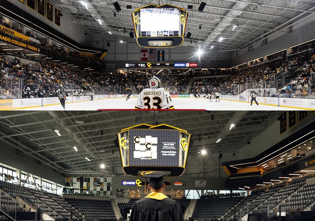 Post 3 by Colorado College Tiger Hockey on Instagram (image)