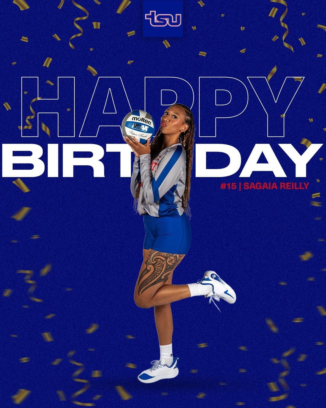 Post 4 by Tennessee State Volleyball on Instagram (image)