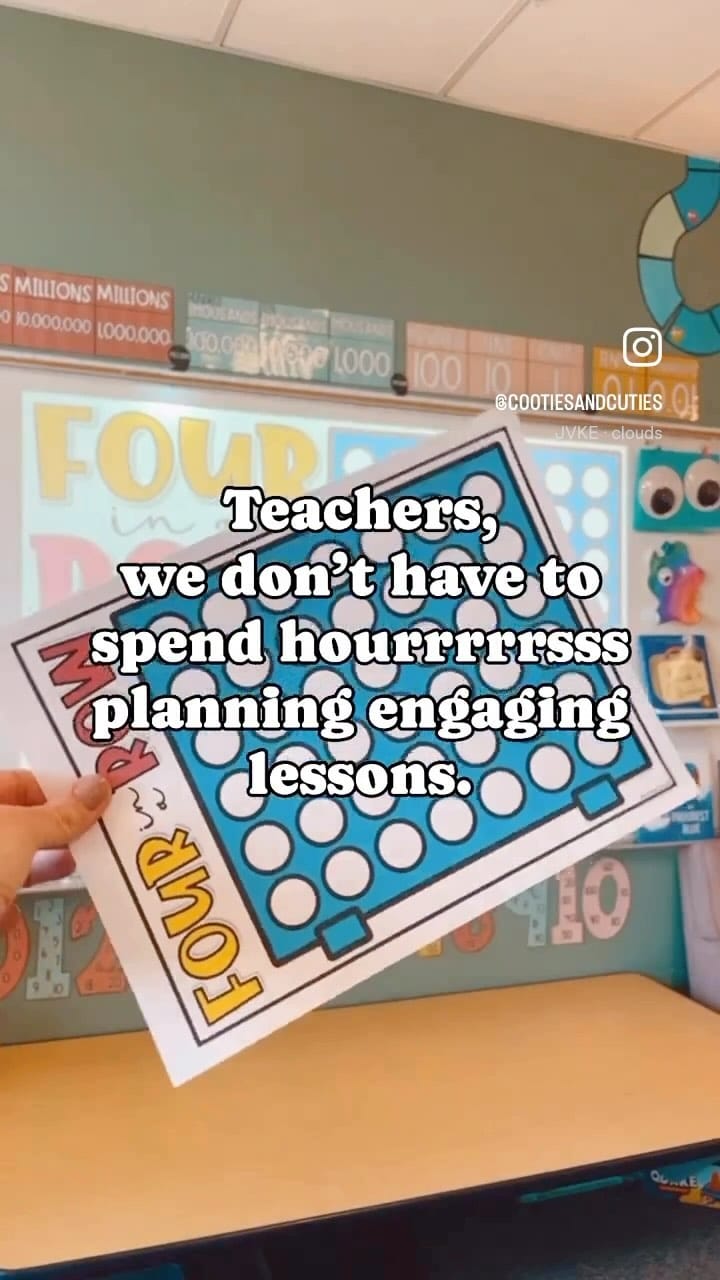 Post 7 by Jessi | 4th Grade Teacher 🤍 on Instagram (video)
