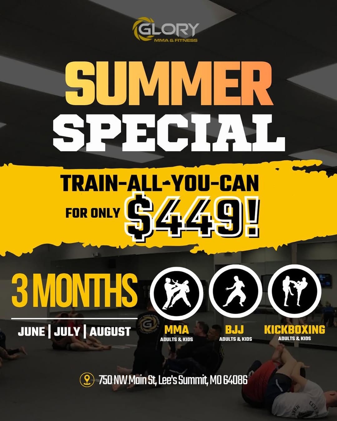 Post 1 by Glory MMA & Fitness on Instagram (image)
