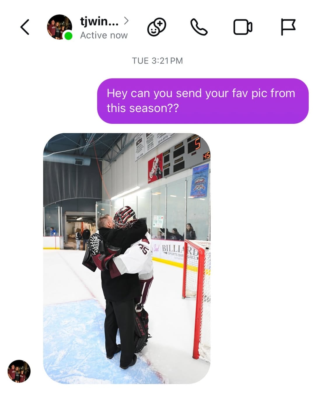 Post 9 by Missouri State Hockey on Instagram (image)