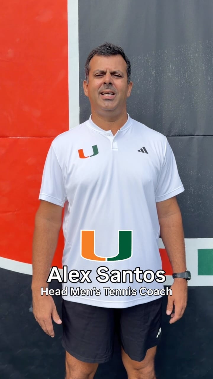 Post 1 by Miami Hurricanes Men’s Tennis on Instagram (video)