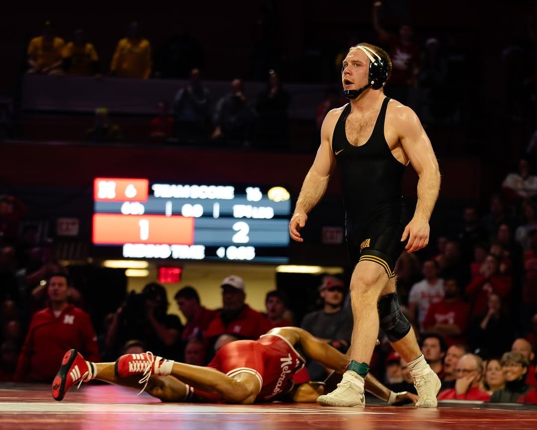 Post 9 by Iowa Hawkeye Wrestling on Instagram (image)