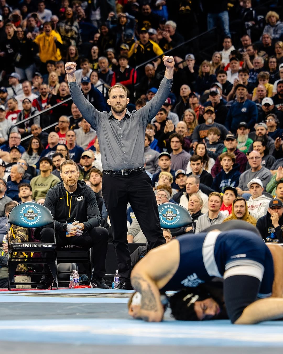 Post 8 by Iowa Hawkeye Wrestling on Instagram (carousel)