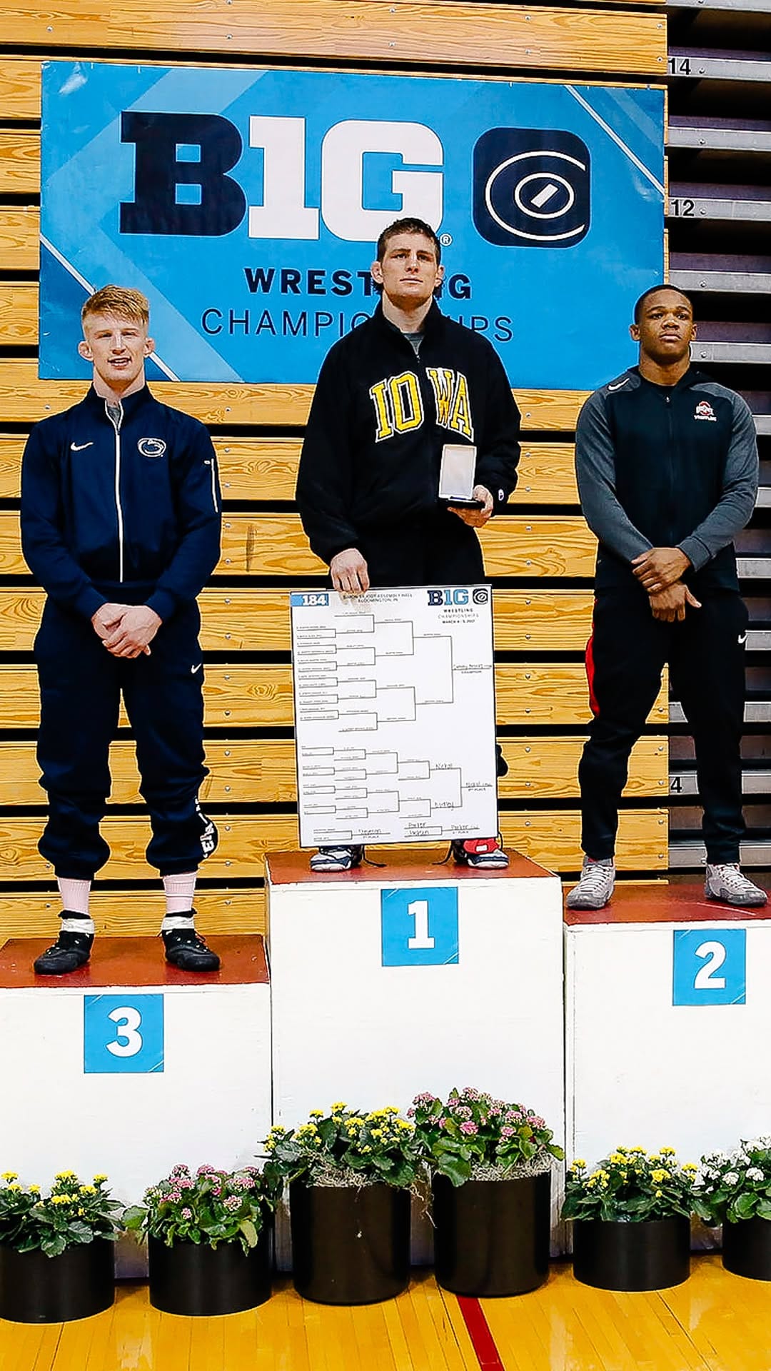 Post 10 by Iowa Hawkeye Wrestling on Instagram (video)