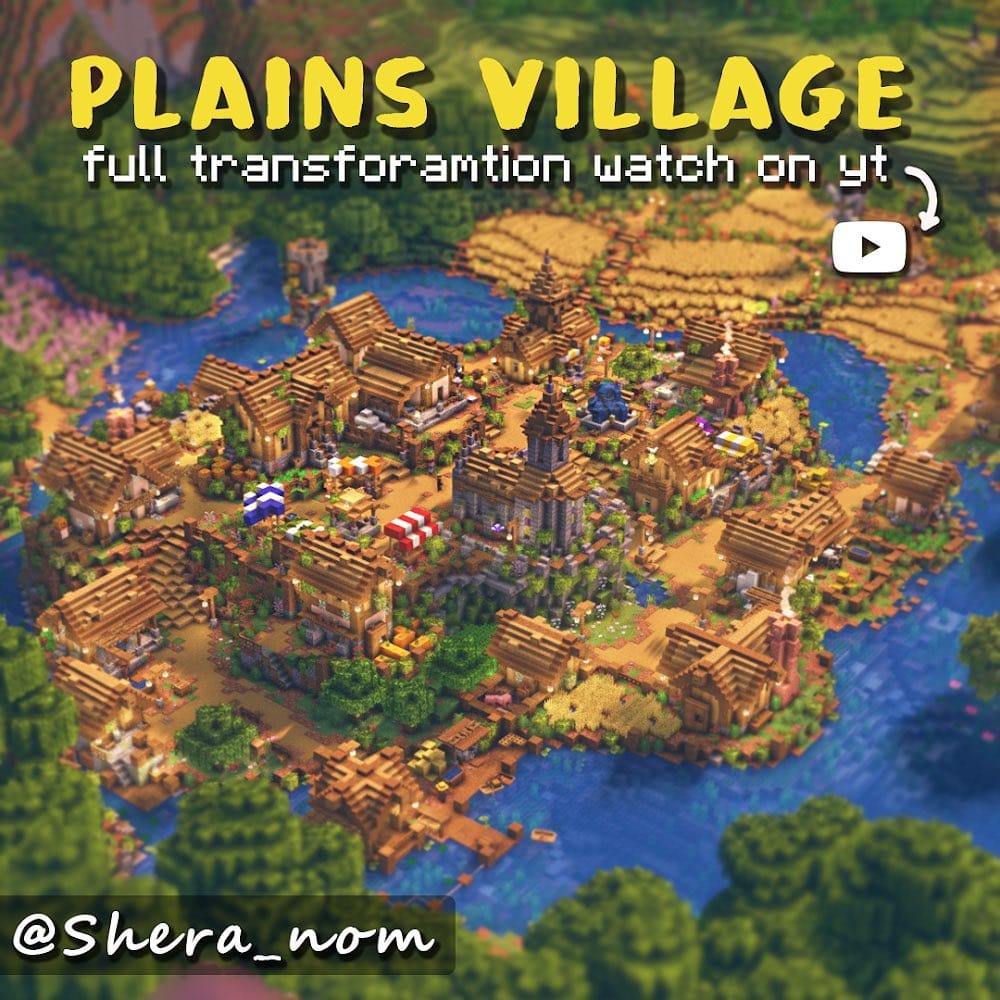 Post 10 by SheraNom | Minecraft Ideas on Instagram (carousel)