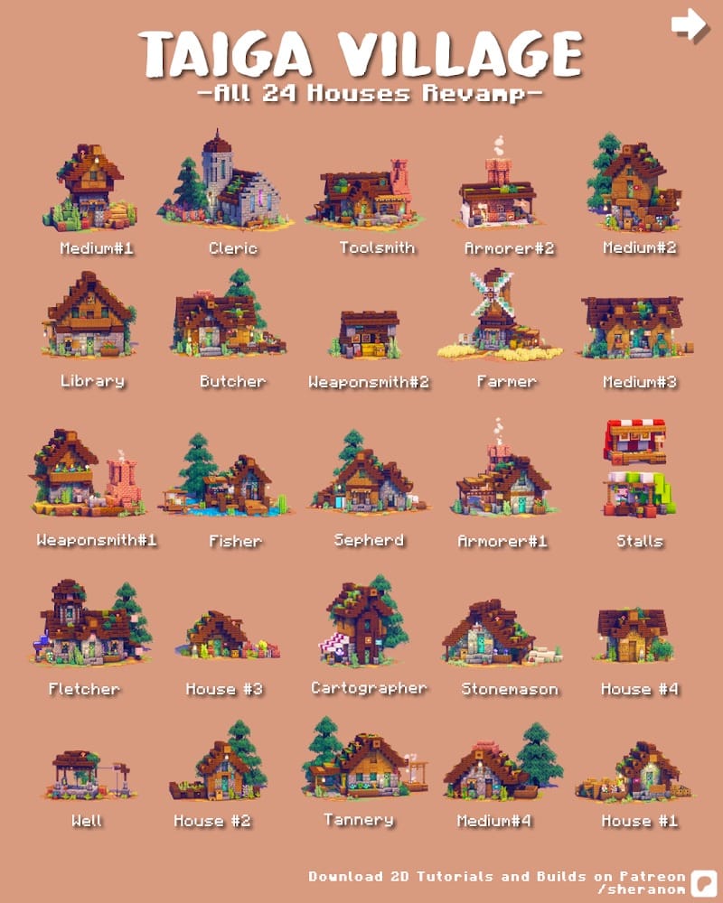 Post 7 by SheraNom | Minecraft Ideas on Instagram (carousel)