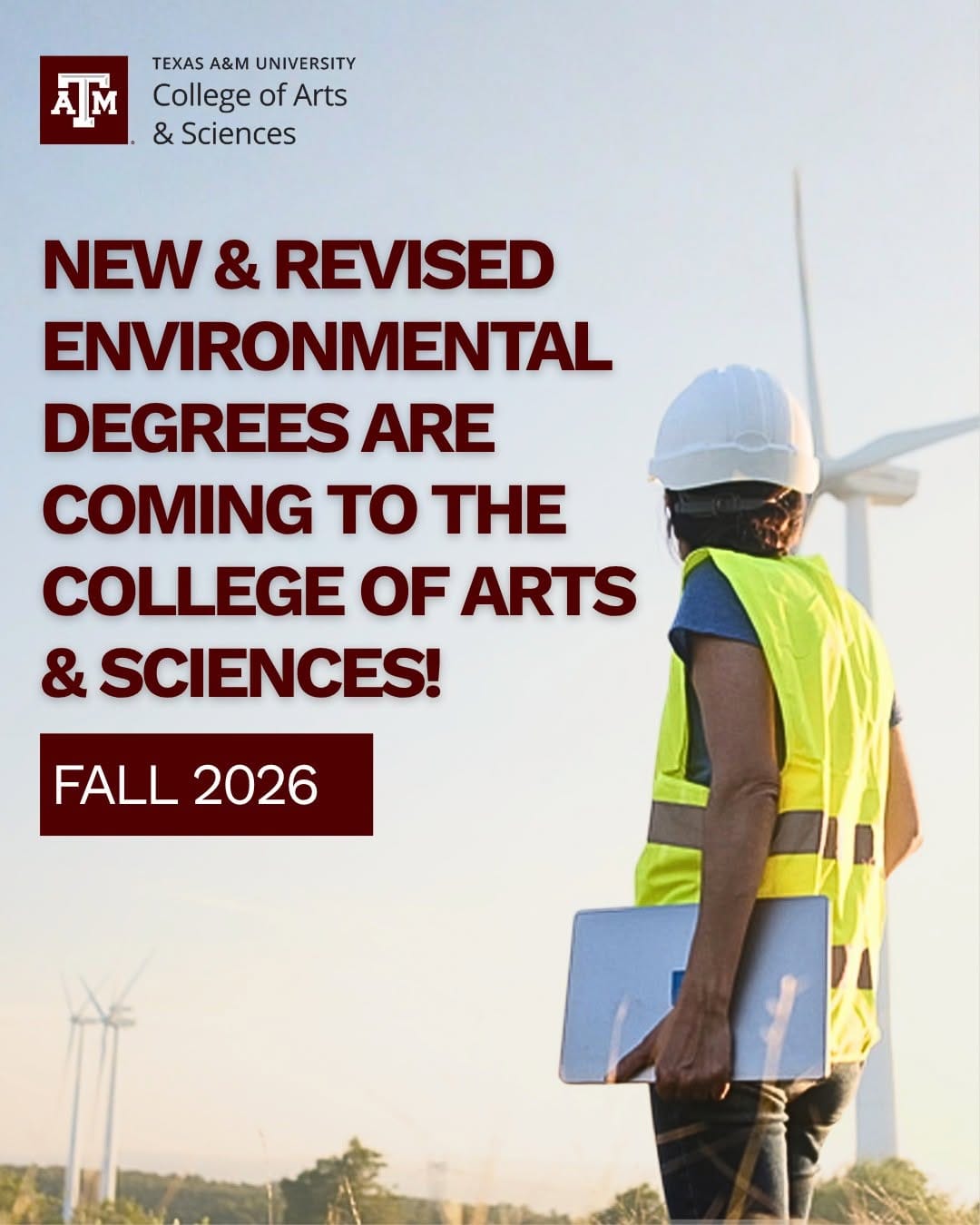Post 7 by TAMU College of Arts & Sciences on Instagram (image)