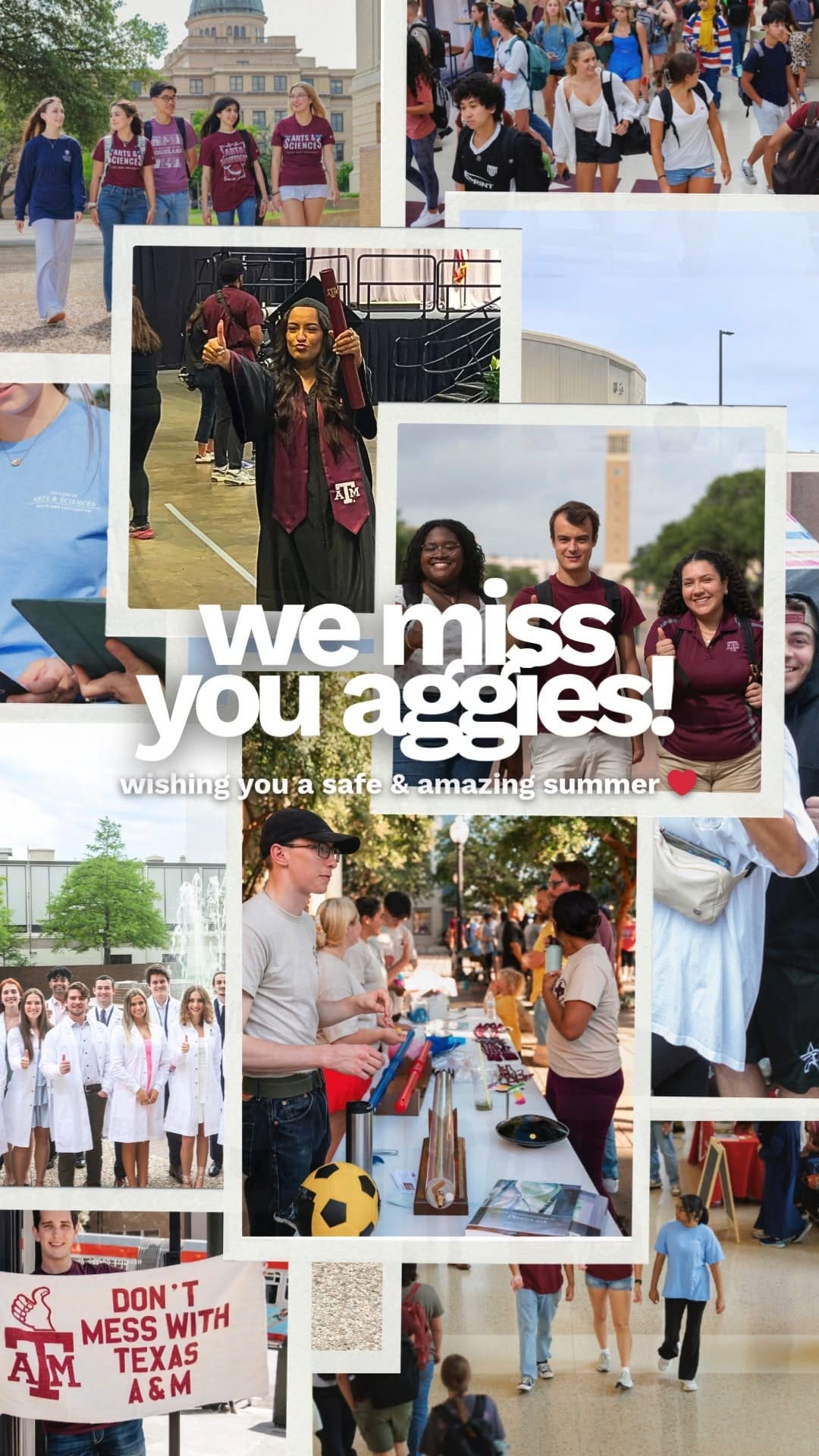 Post 6 by TAMU College of Arts & Sciences on Instagram (video)