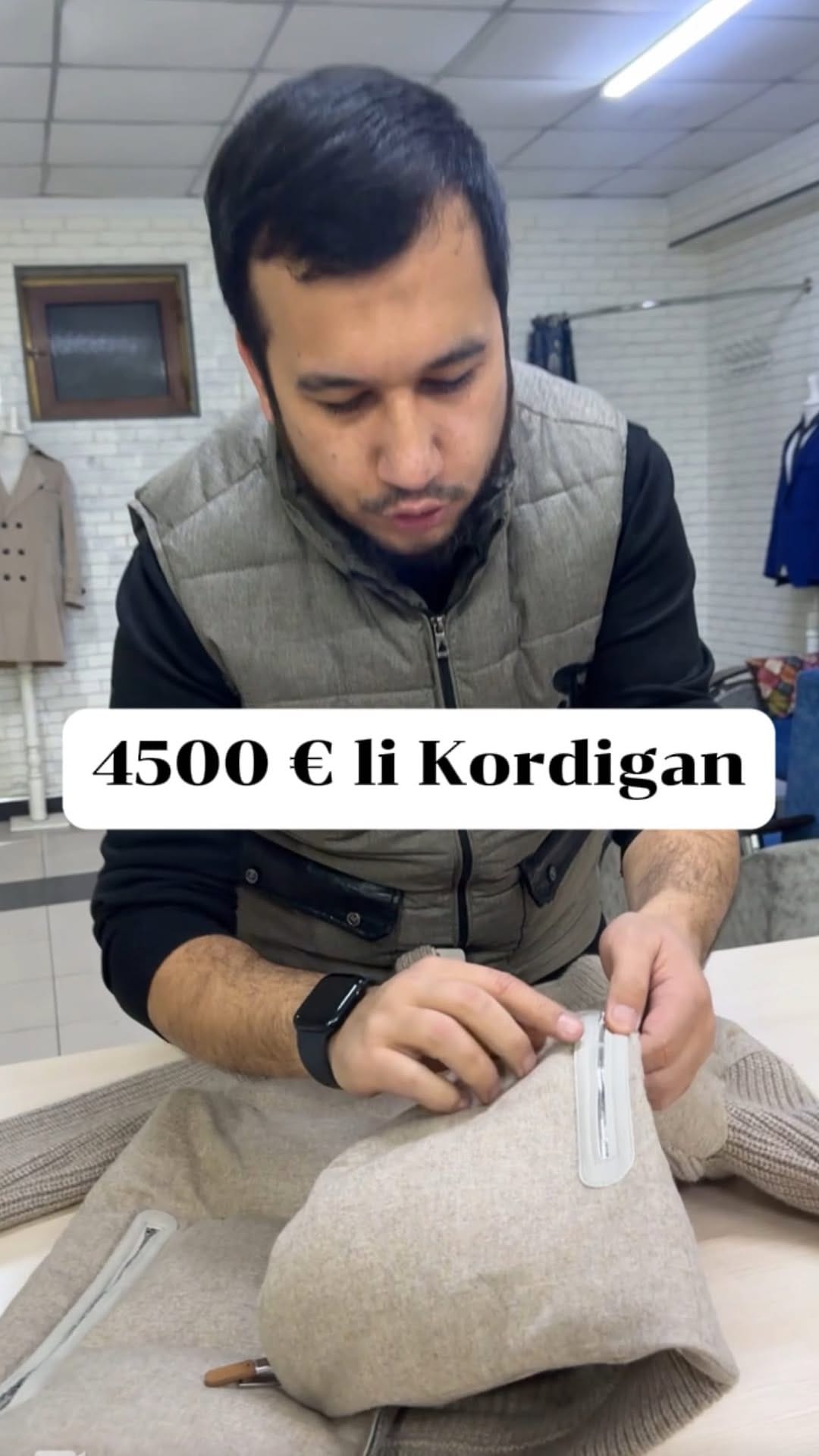 Post 9 by NURULLOH TASHXODJAYEV | Мужской ателье “Nur” on Instagram (video)