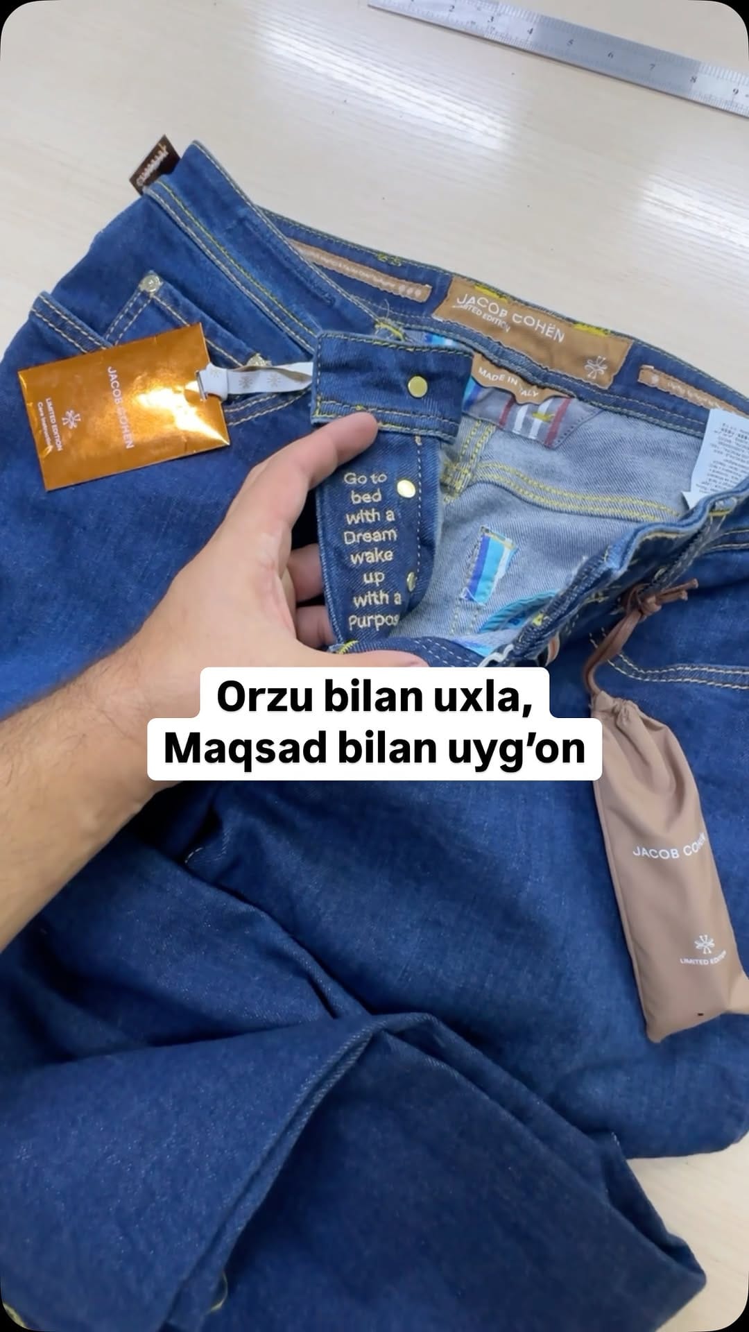 Post 8 by NURULLOH TASHXODJAYEV | Мужской ателье “Nur” on Instagram (video)