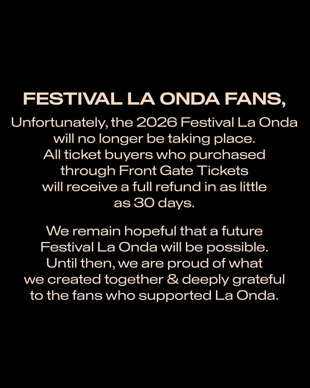 Post 1 by La Onda on Instagram (image)