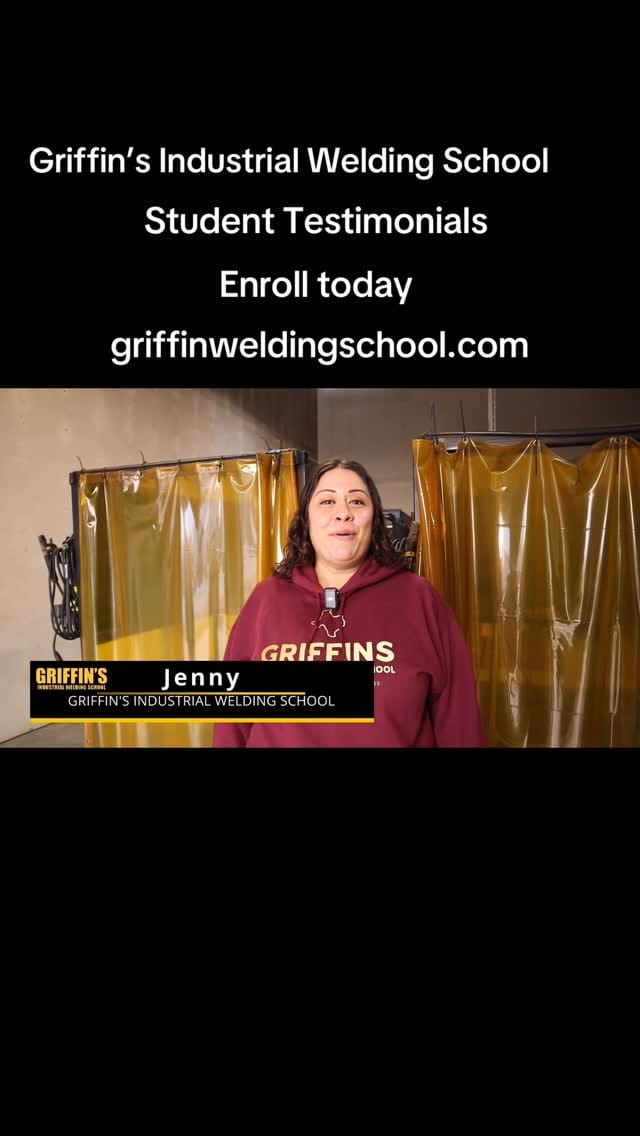 Post 1 by Griffin Industrial Welding School on Instagram (video)