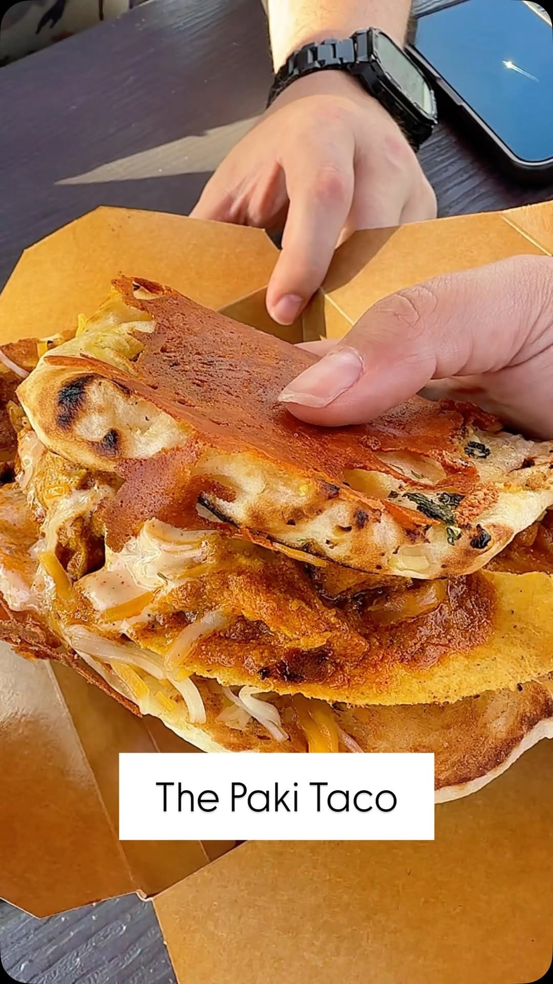 Post 3 by The Paki Taco on Instagram (video)