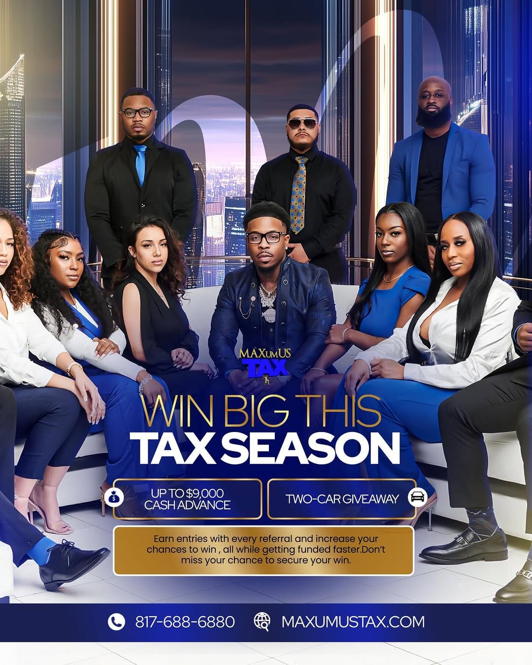 Post 6 by James DaRealtaxman Carroll on Instagram (image)
