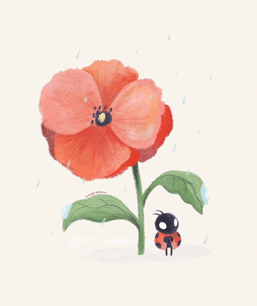 Post 5 by Emmy Brown Illustration on Instagram (carousel)