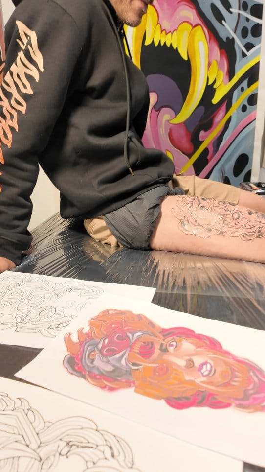 Post 6 by Neo Traditional & Anime Tattoos on Instagram (video)