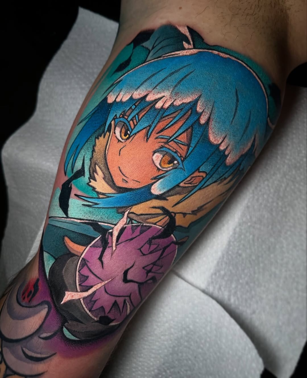 Post 7 by Neo Traditional & Anime Tattoos on Instagram (carousel)