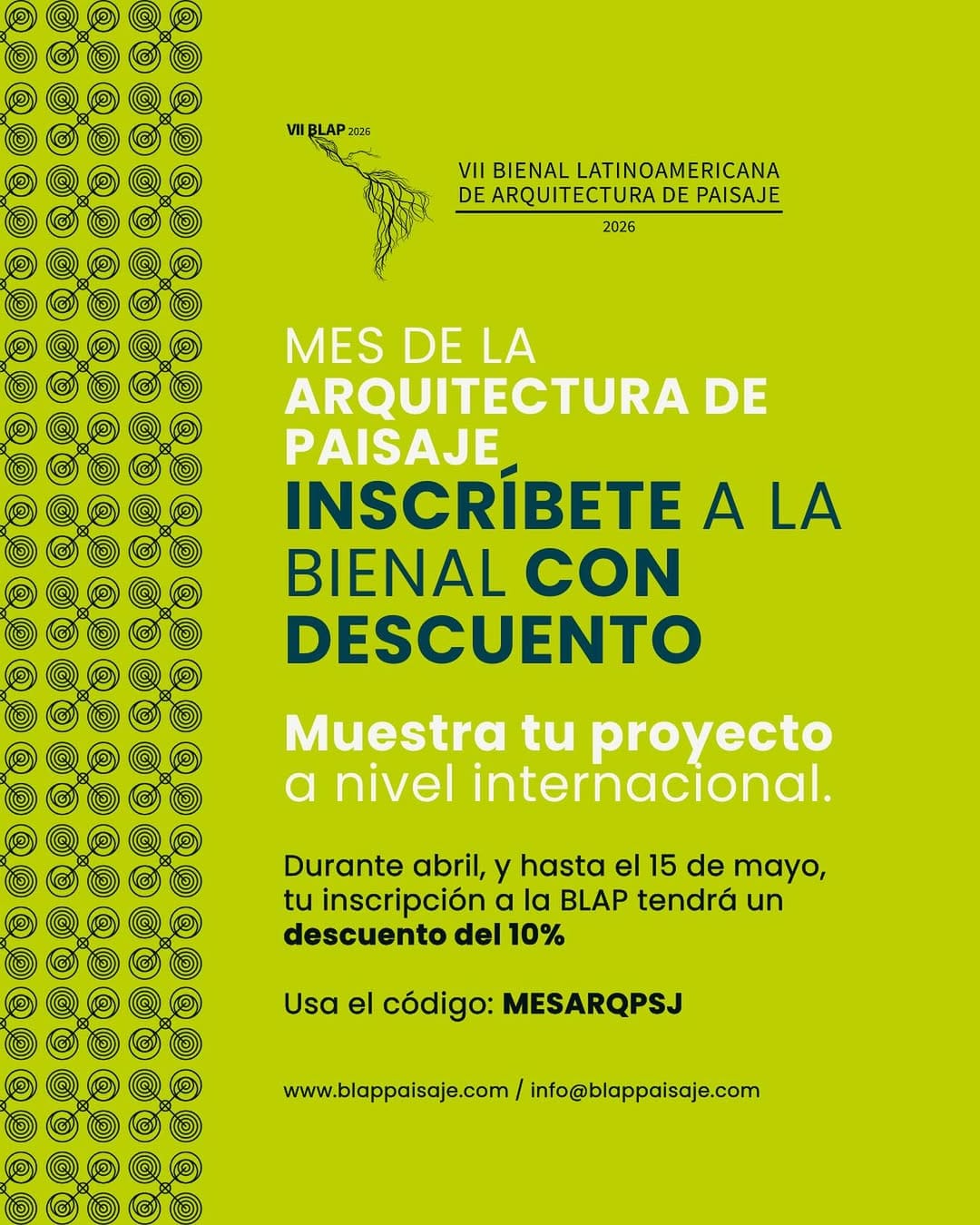Post 9 by Sociedad de Arquitectos Paisajistas de México on Instagram (image)