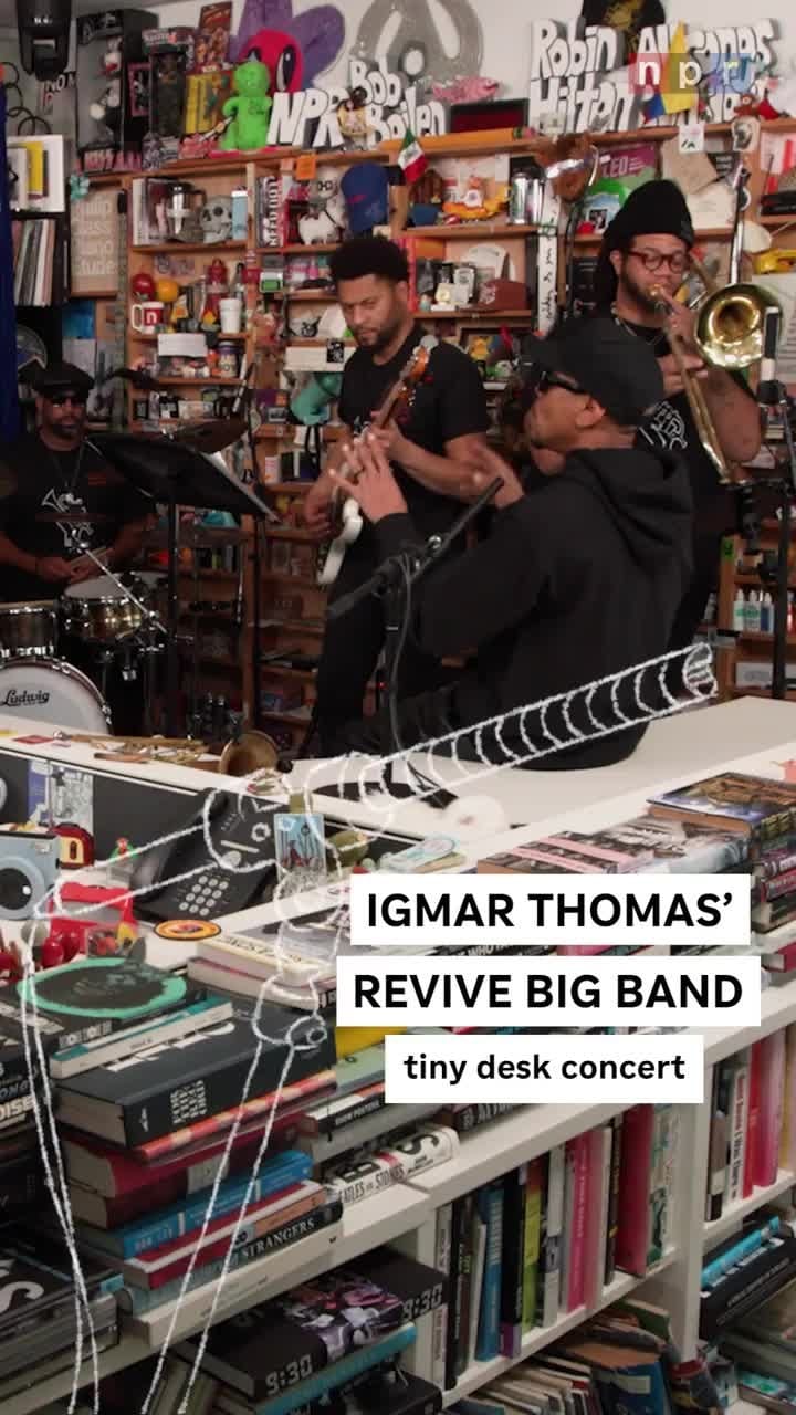 Post 8 by Igmar Thomas’ Revive Big Band on Instagram (video)