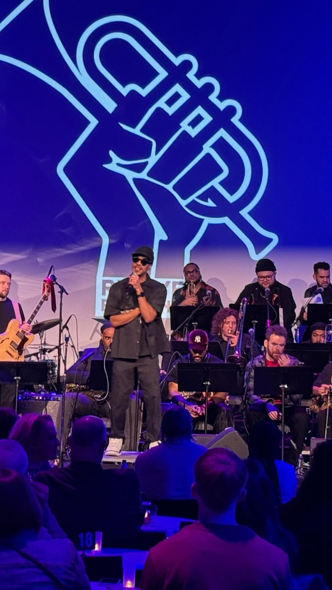 Post 3 by Igmar Thomas’ Revive Big Band on Instagram (video)