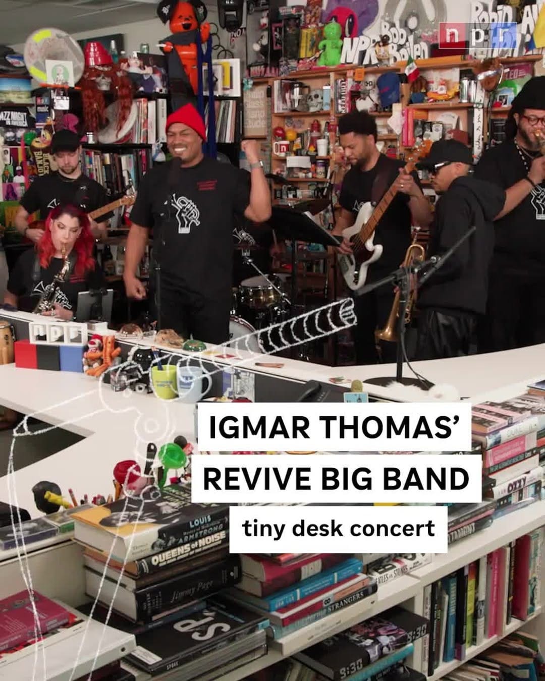Post 9 by Igmar Thomas’ Revive Big Band on Instagram (carousel)