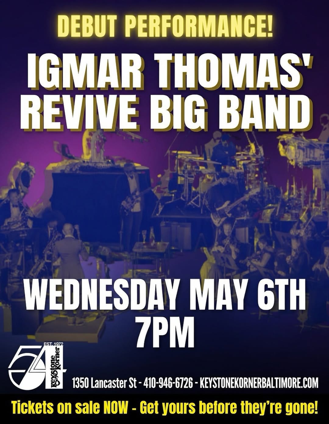 Post 5 by Igmar Thomas’ Revive Big Band on Instagram (image)