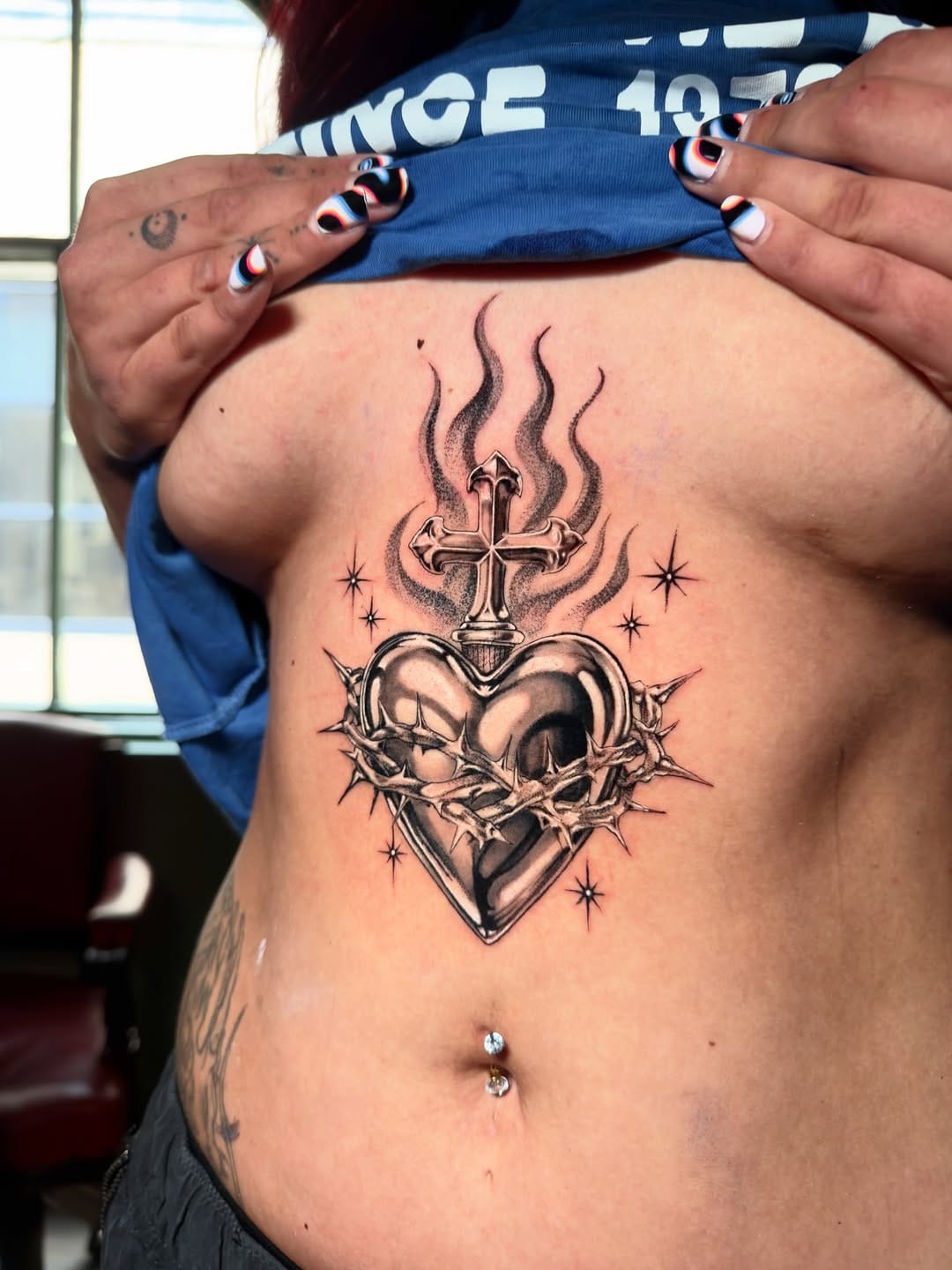 Post 4 by Black & Grey Realism and Single Needle Tattoos Glasgow on Instagram (carousel)