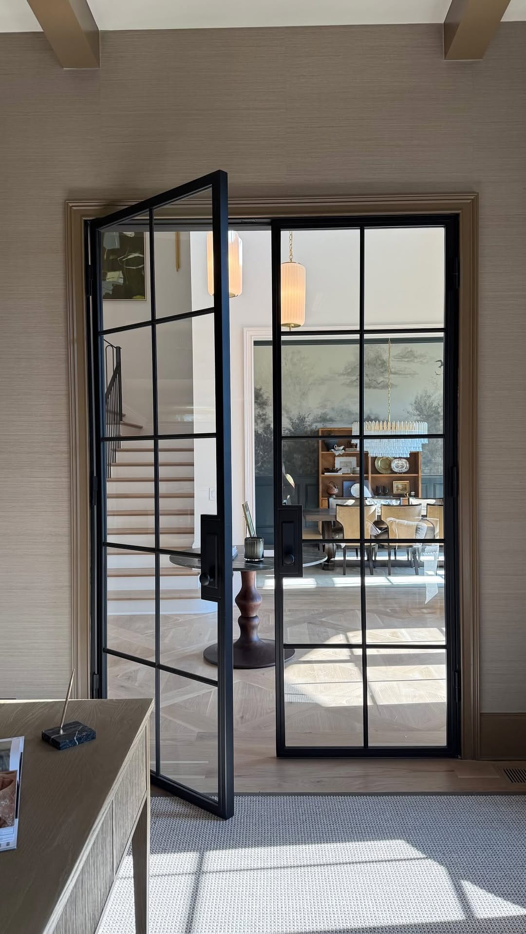 Post 3 by Tuscan Iron Entries | Luxury Steel Doors & Windows on Instagram (video)