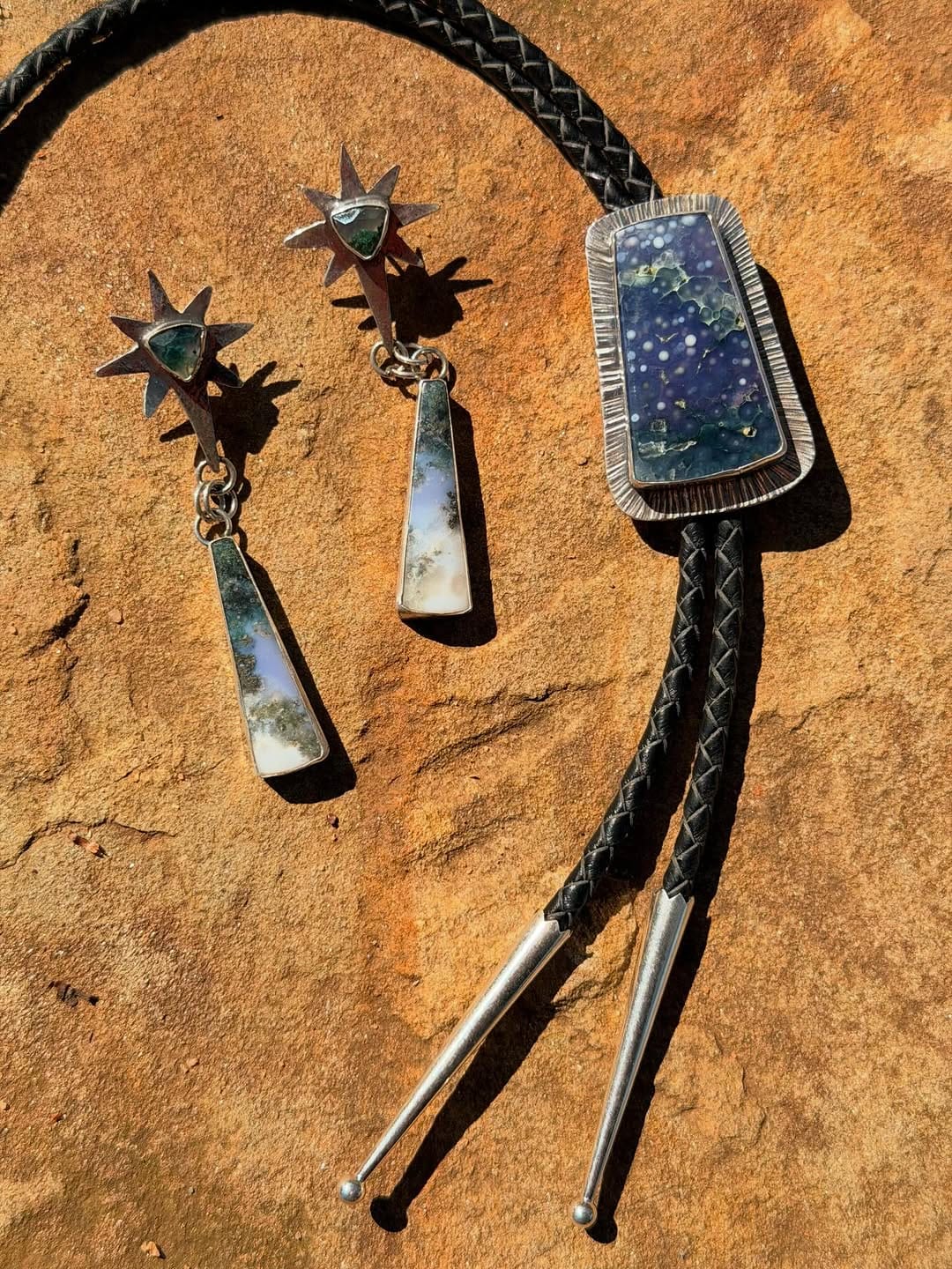 Post 7 by Fossil & Hide | Handmade Jewelry on Instagram (carousel)