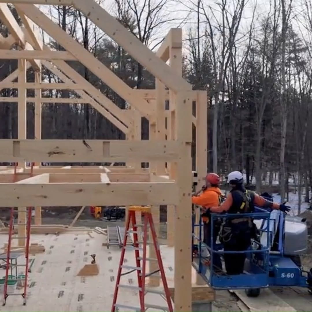 Post 3 by Timberworks Design - Timber Frame Architecture on Instagram (carousel)