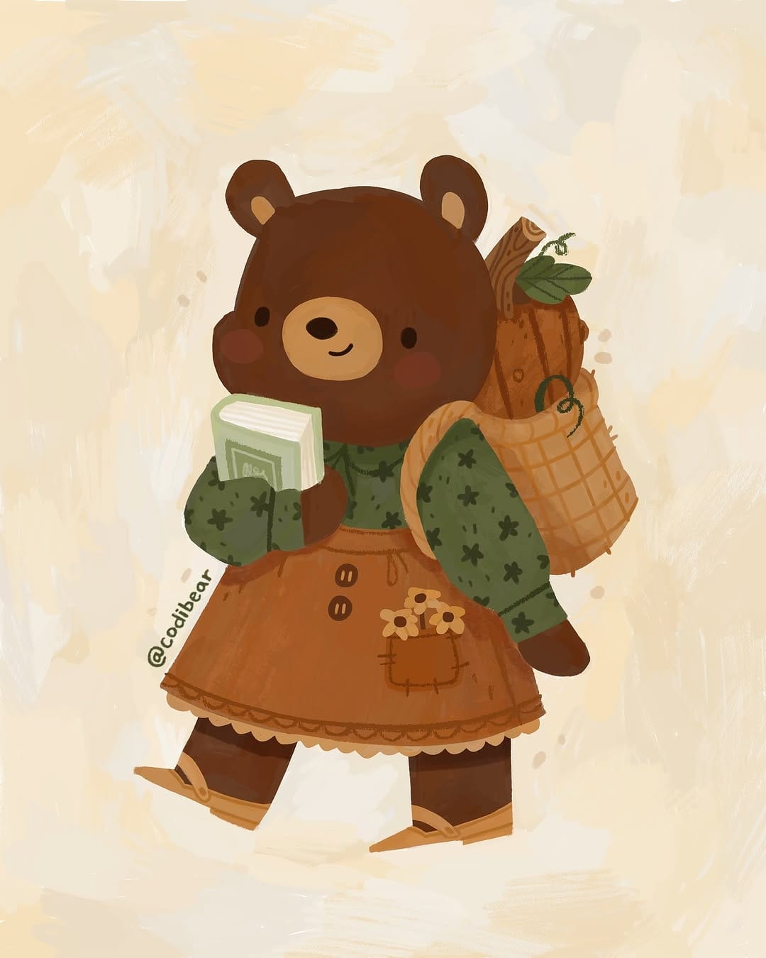 Post 10 by Codi Bear | Illustrator on Instagram (carousel)