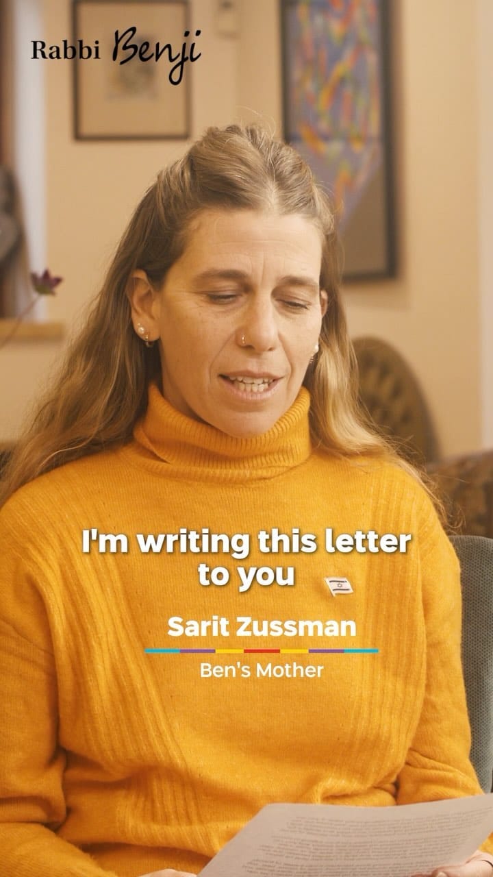 Post 8 by Rabbi Dr Benji Levy on Instagram (video)