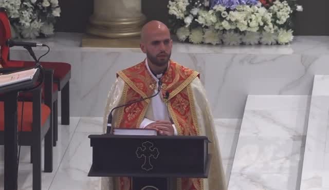 Post 4 by Fr. Simon Esshaki on Instagram (video)