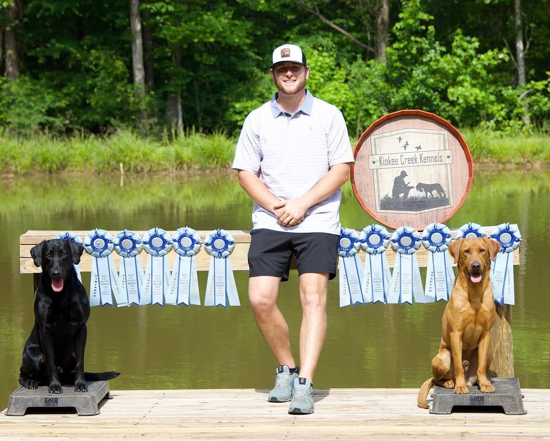 Post 10 by Kiokee Creek Kennels on Instagram (carousel)