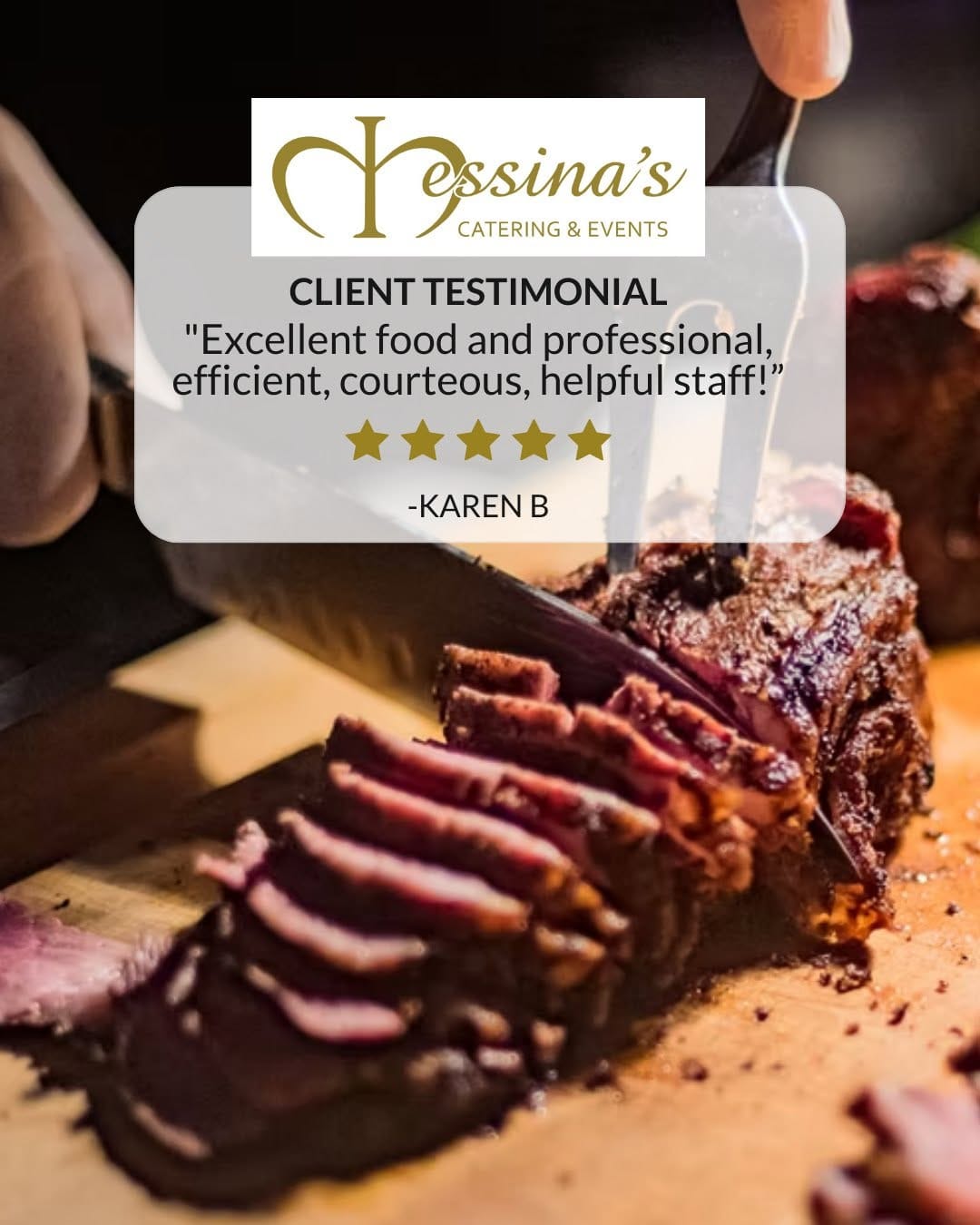 Post 6 by Messina’s Catering and Events on Instagram (image)