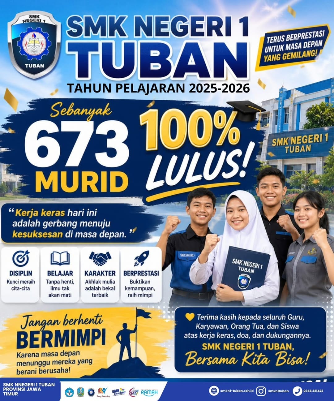 Post 8 by SMKN 1 TUBAN on Instagram (image)