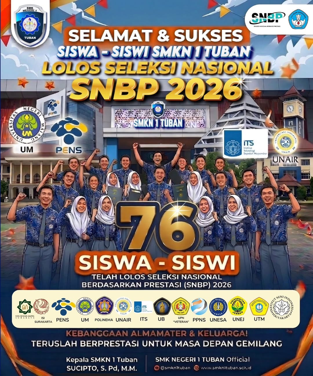 Post 10 by SMKN 1 TUBAN on Instagram (carousel)