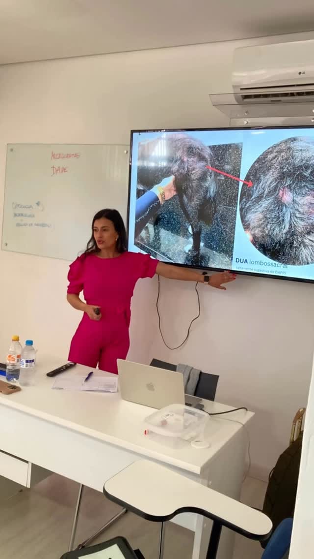 Post 8 by Dra. Letícia Baretta - Dermatologia Veterinária on Instagram (video)