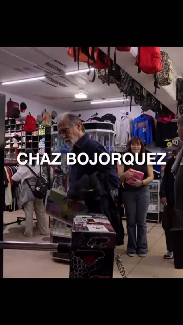 Post 4 by Chaz Bojórquez on Instagram (video)