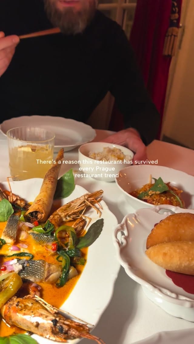 Post 3 by Vanessa | Prague Restaurants 🍽️ | American Abroad | Travel Tips on Instagram (video)