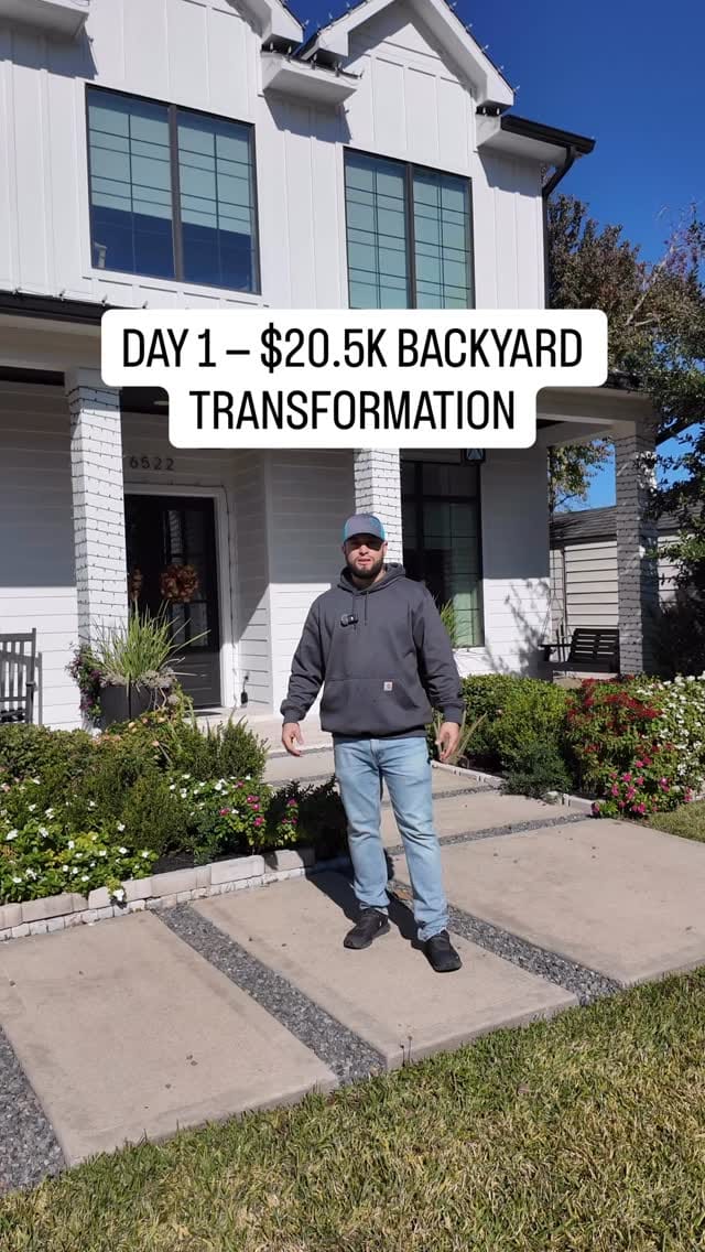 Post 7 by Lonestar Landscape Tx Inc. on Instagram (video)