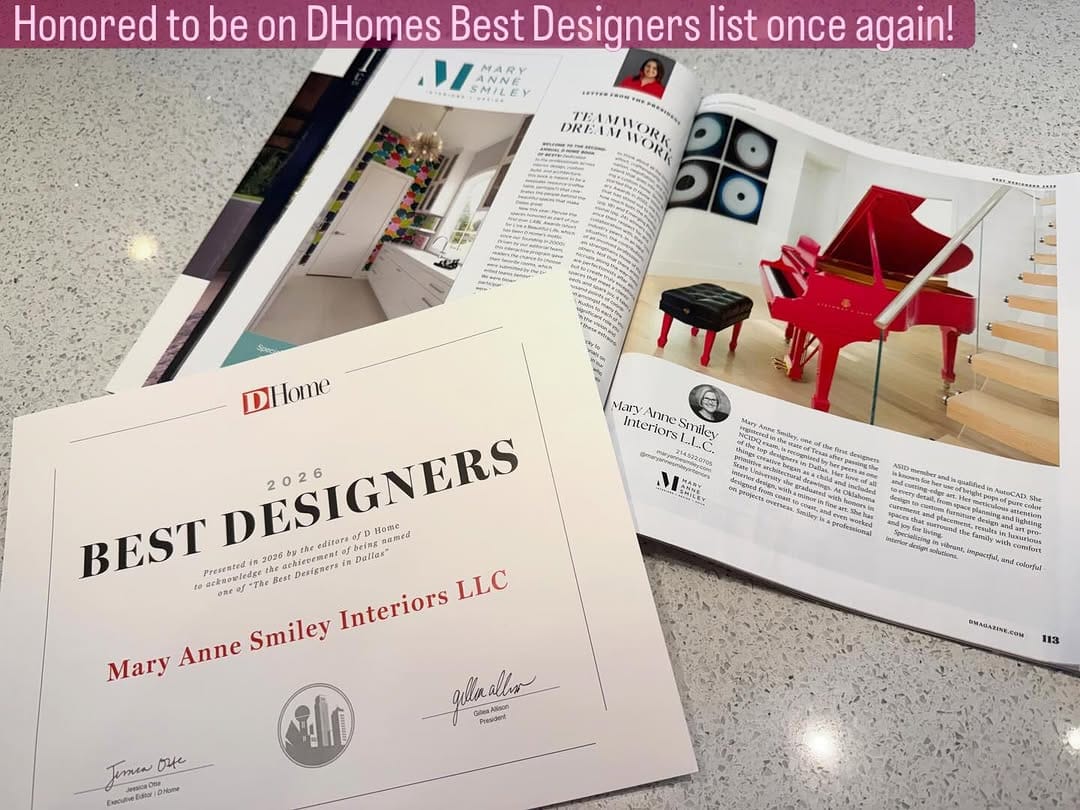 Post 2 by Mary Anne Smiley Interiors LLC on Instagram (image)